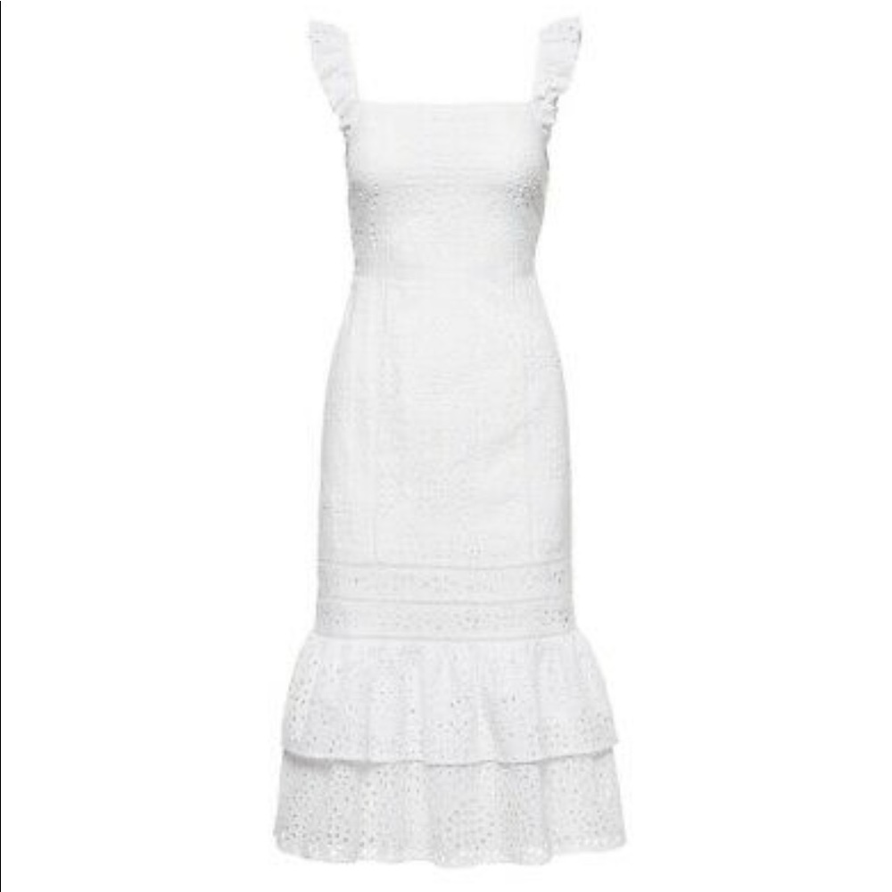 BR Eyelet MIDI Dress